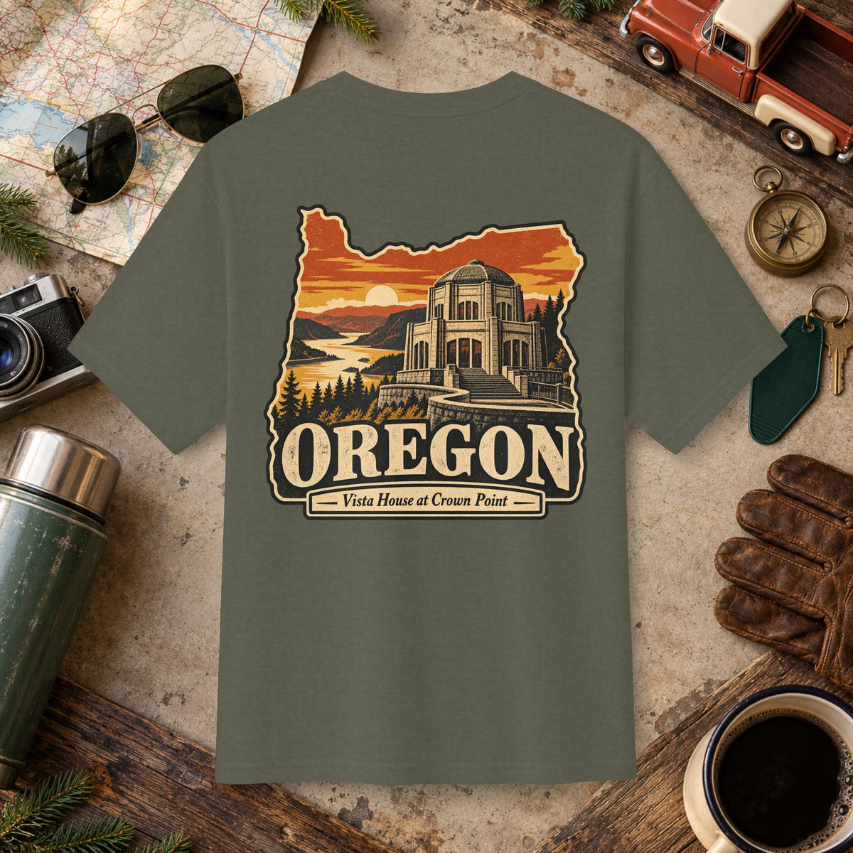 Oregon State Vintage Tee