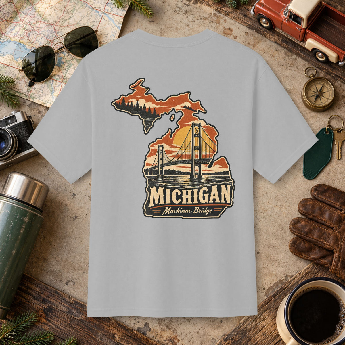 Michigan State Vintage Tee