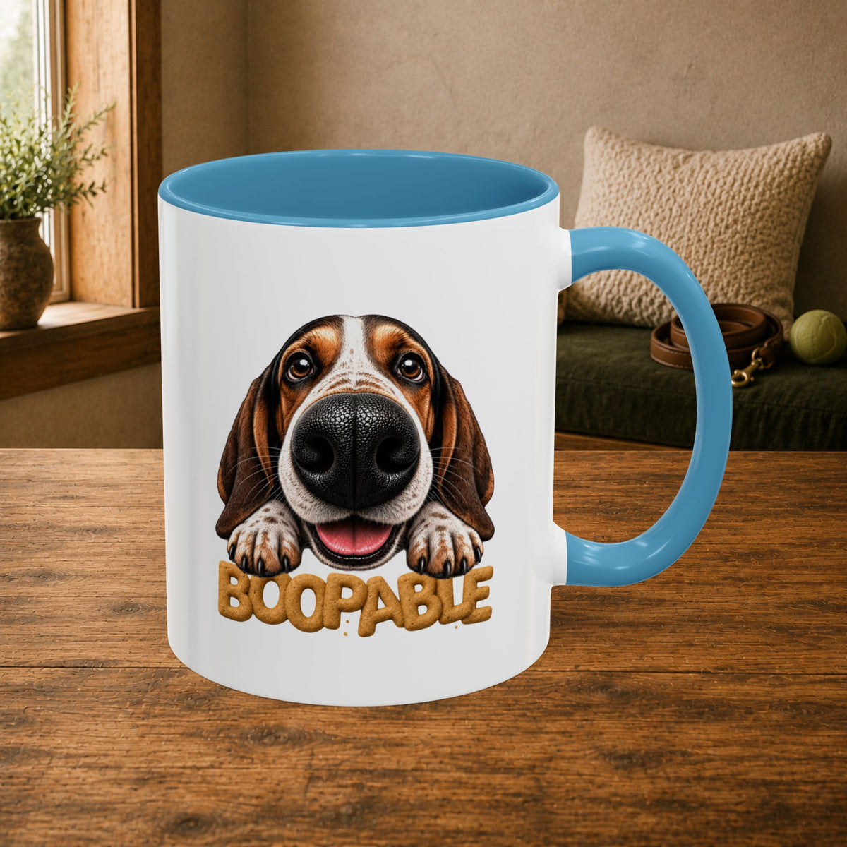 Boopable Basset Hound — Coffee Mug 11oz
