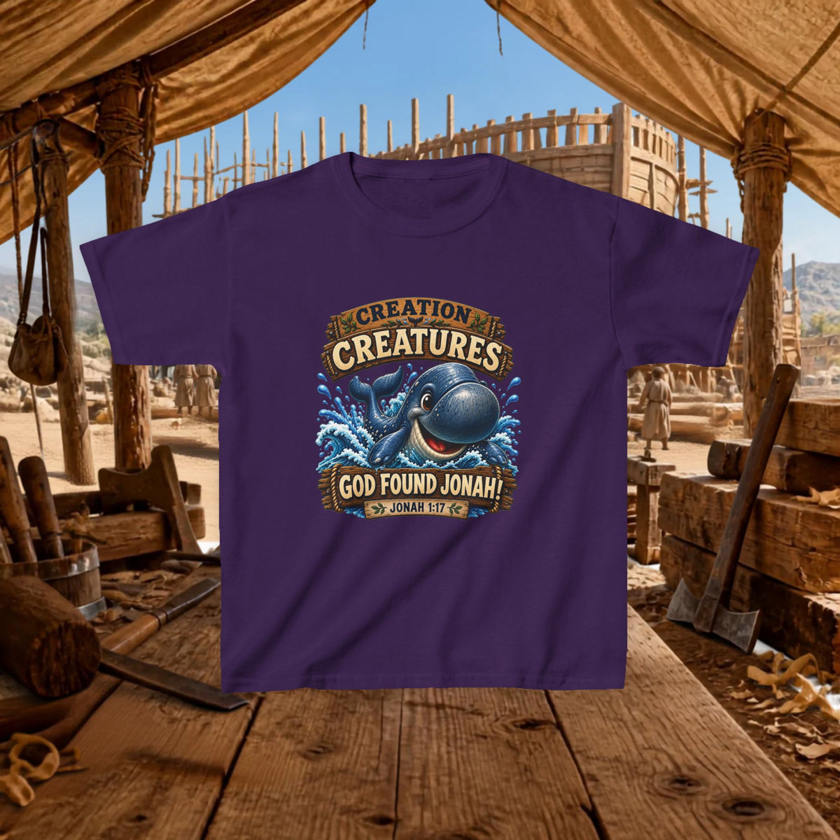 Creation Creatures - Jonah's Whale (Jonah 1:17)