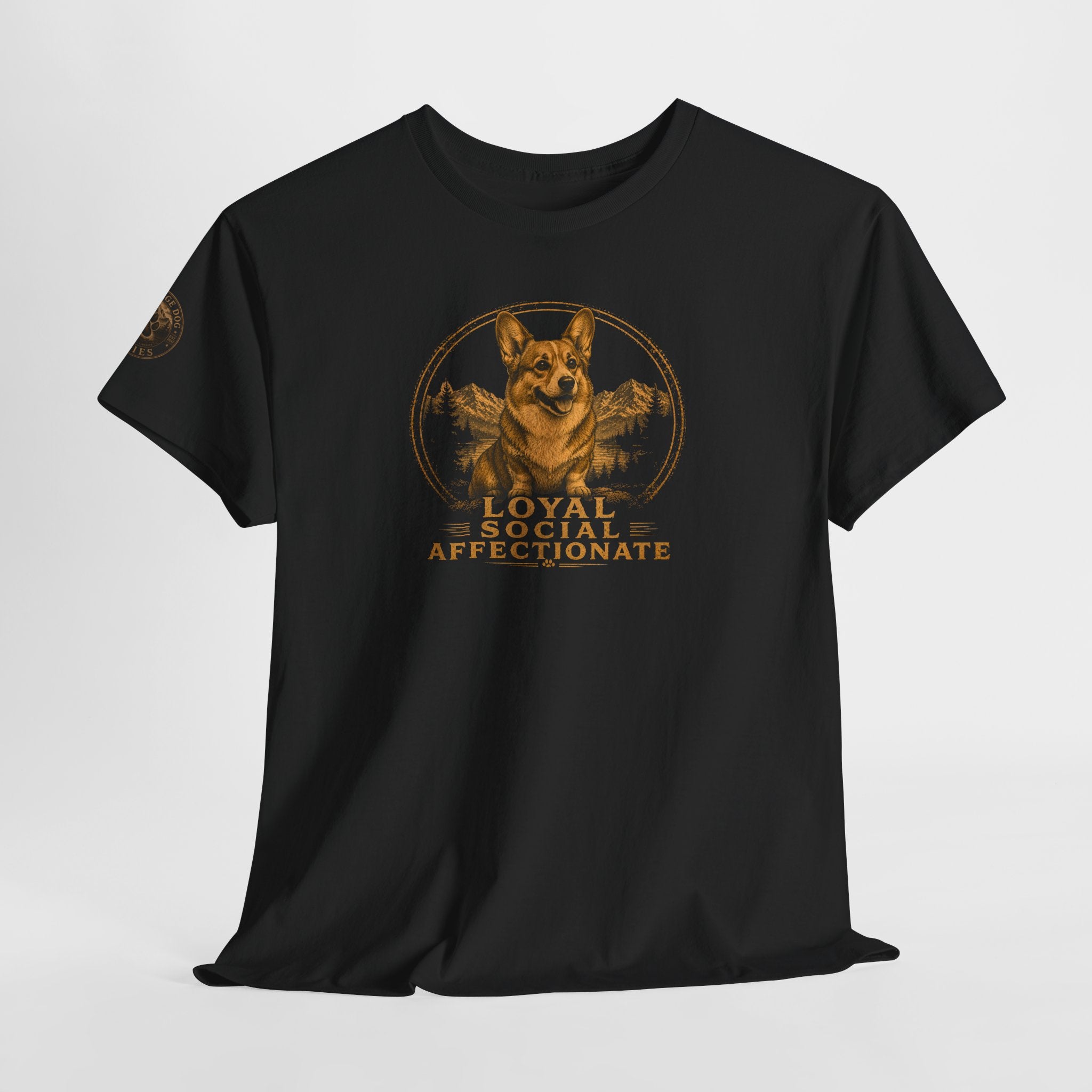 Corgi "Loyal • Social • Affectionate" Tee