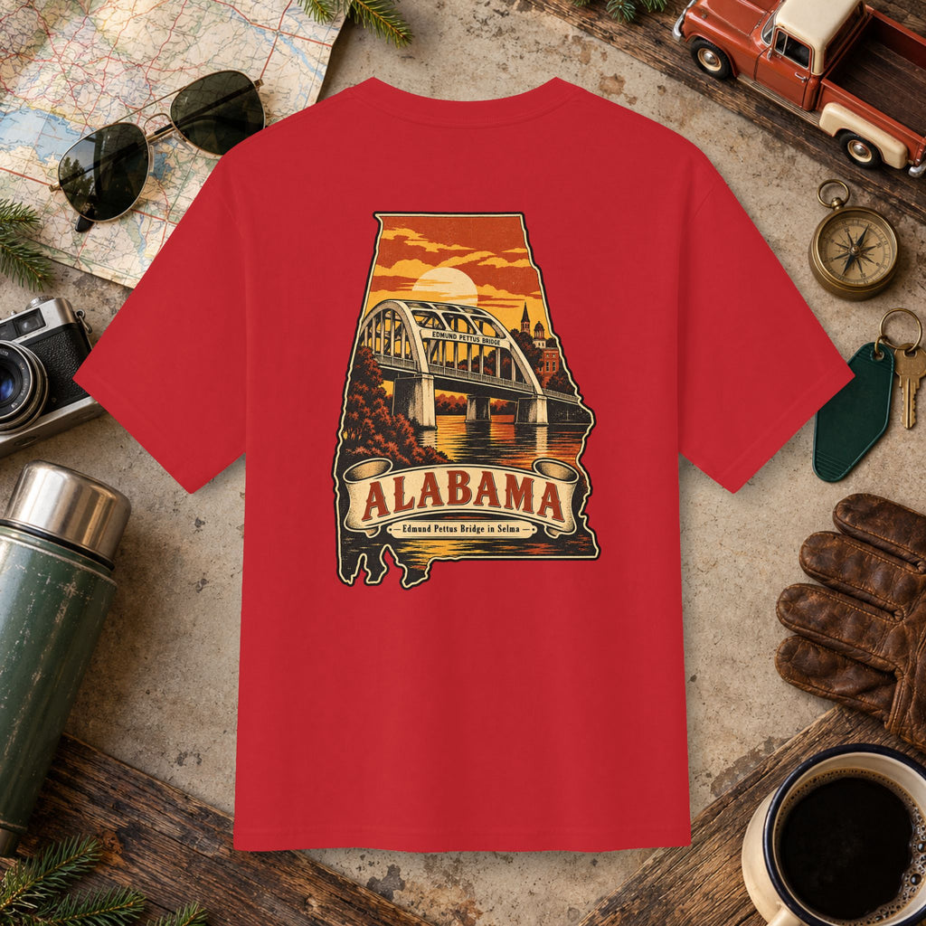 Alabama Vintage Landscape Tee
