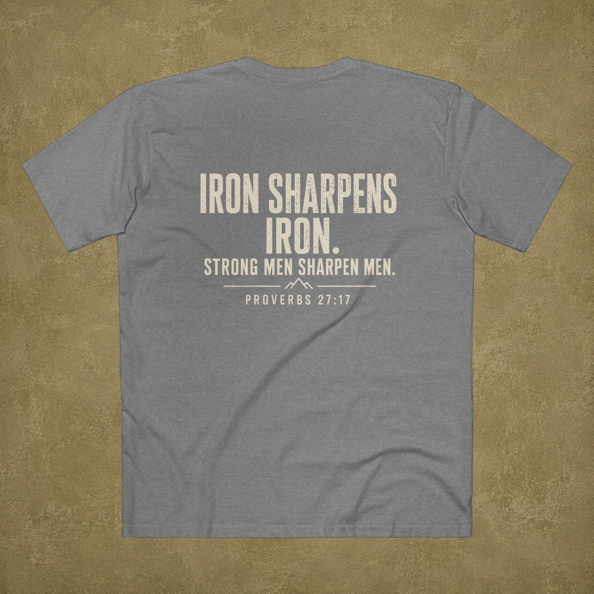 Proverbs 27:17 Men's T Shirt
