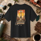 Indiana State Vintage Tee