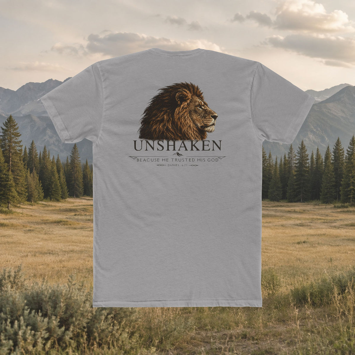 UNSHAKEN - Daniel 6:23 T-Shirt