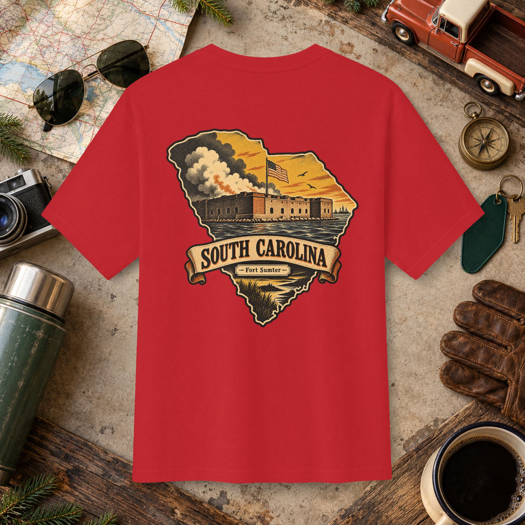 South Carolina State Vintage Tee