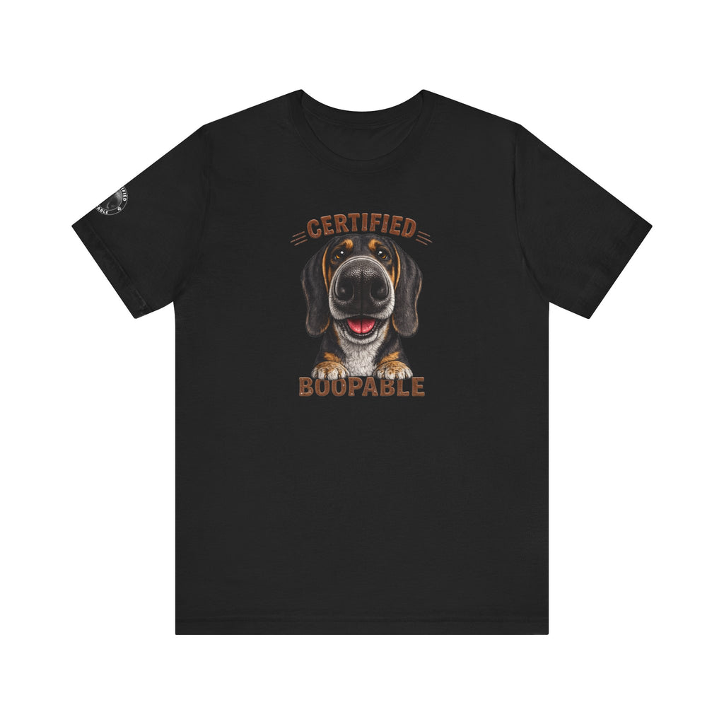 Certified Boopable - Black and Tan Coonhound