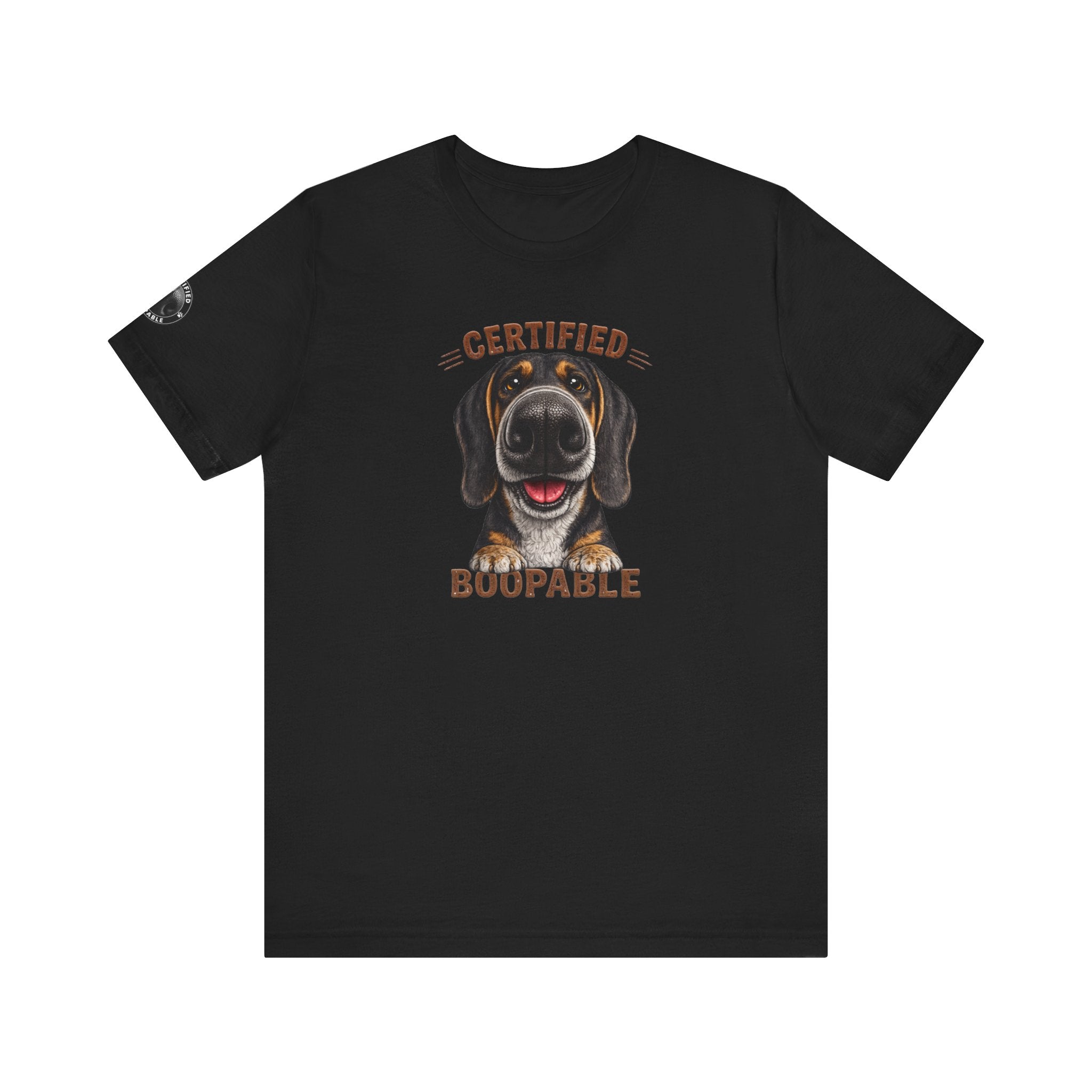Certified Boopable - Black and Tan Coonhound