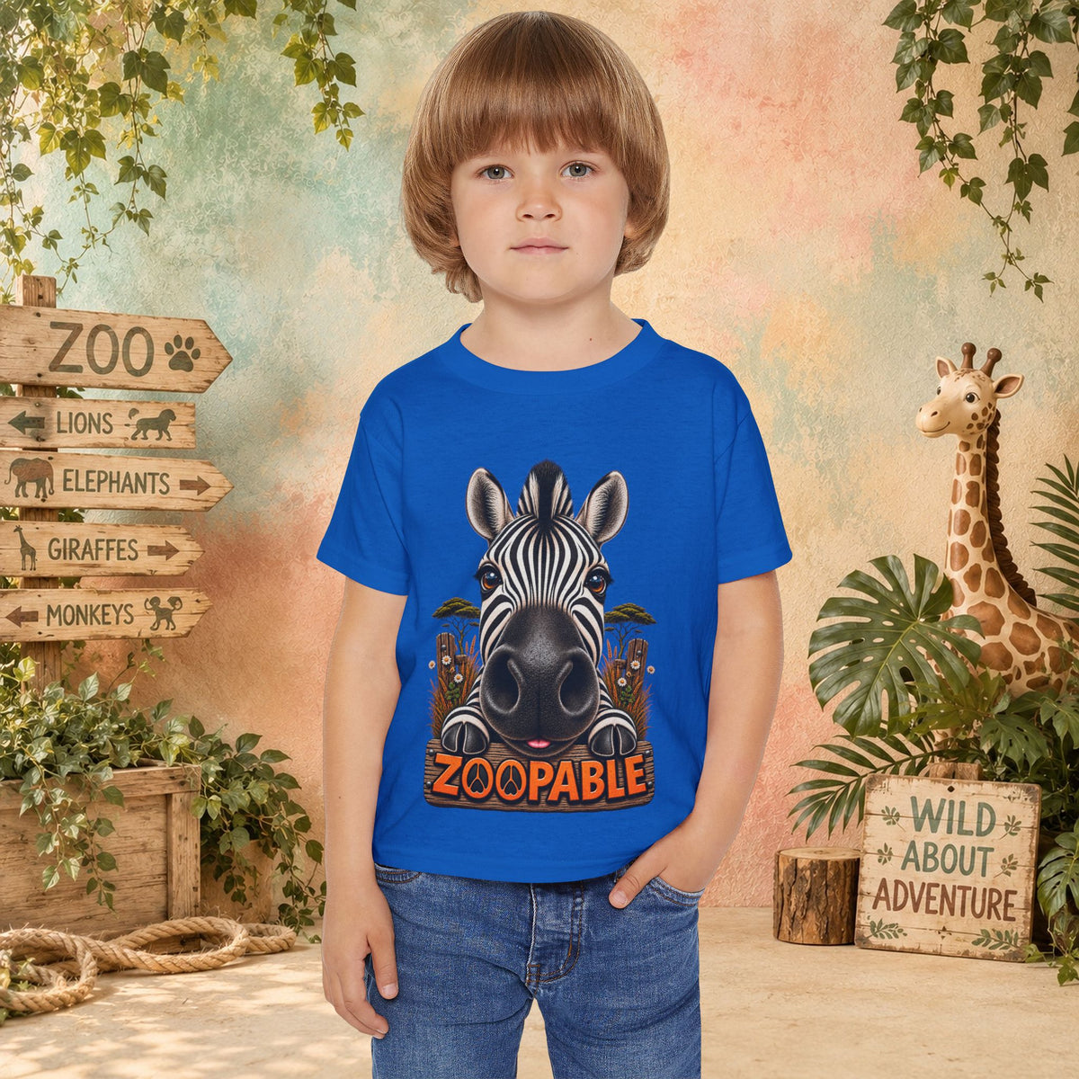 Zebra Zoopable T-shirt
