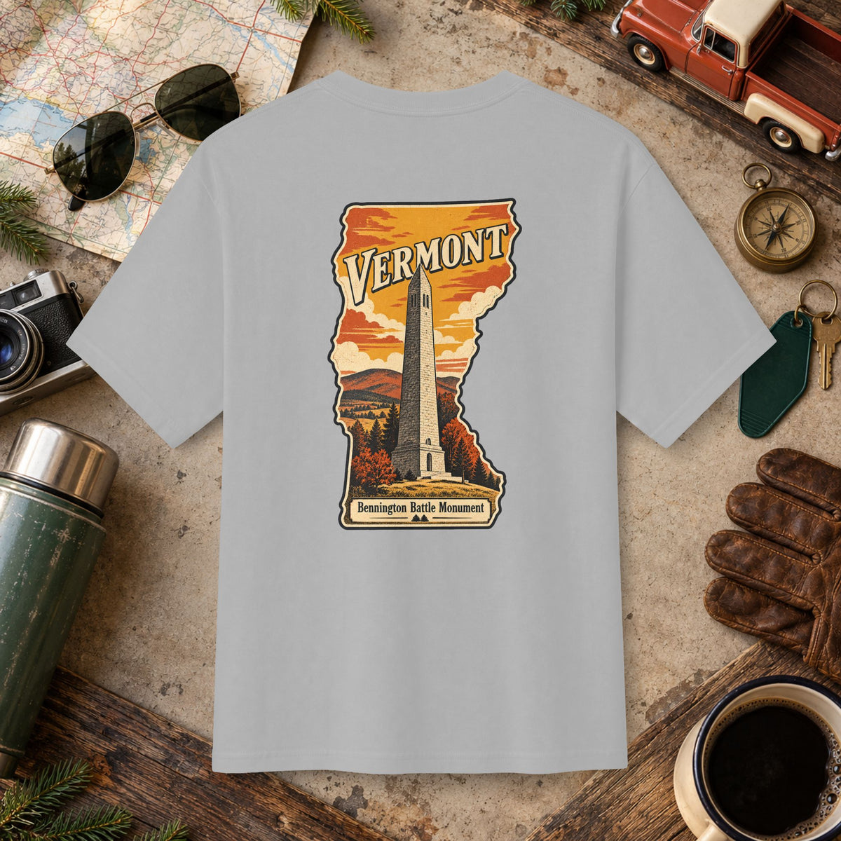 Vermont State Vintage Tee