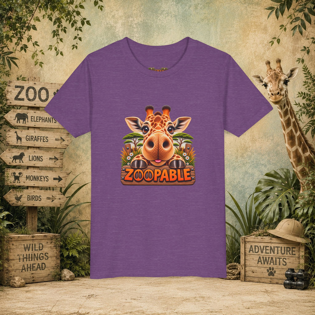 Giraffe Zoopable Youth Tee