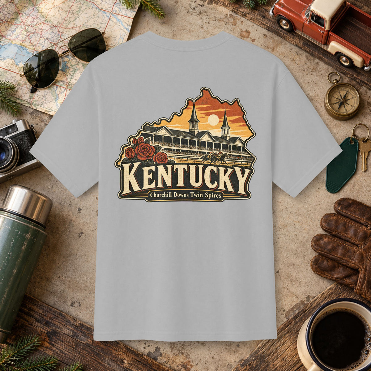 Kentucky State Vintage Tee