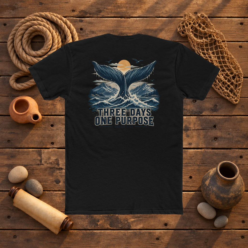 UNSHAKEN - Jonah 1:17 T-Shirt