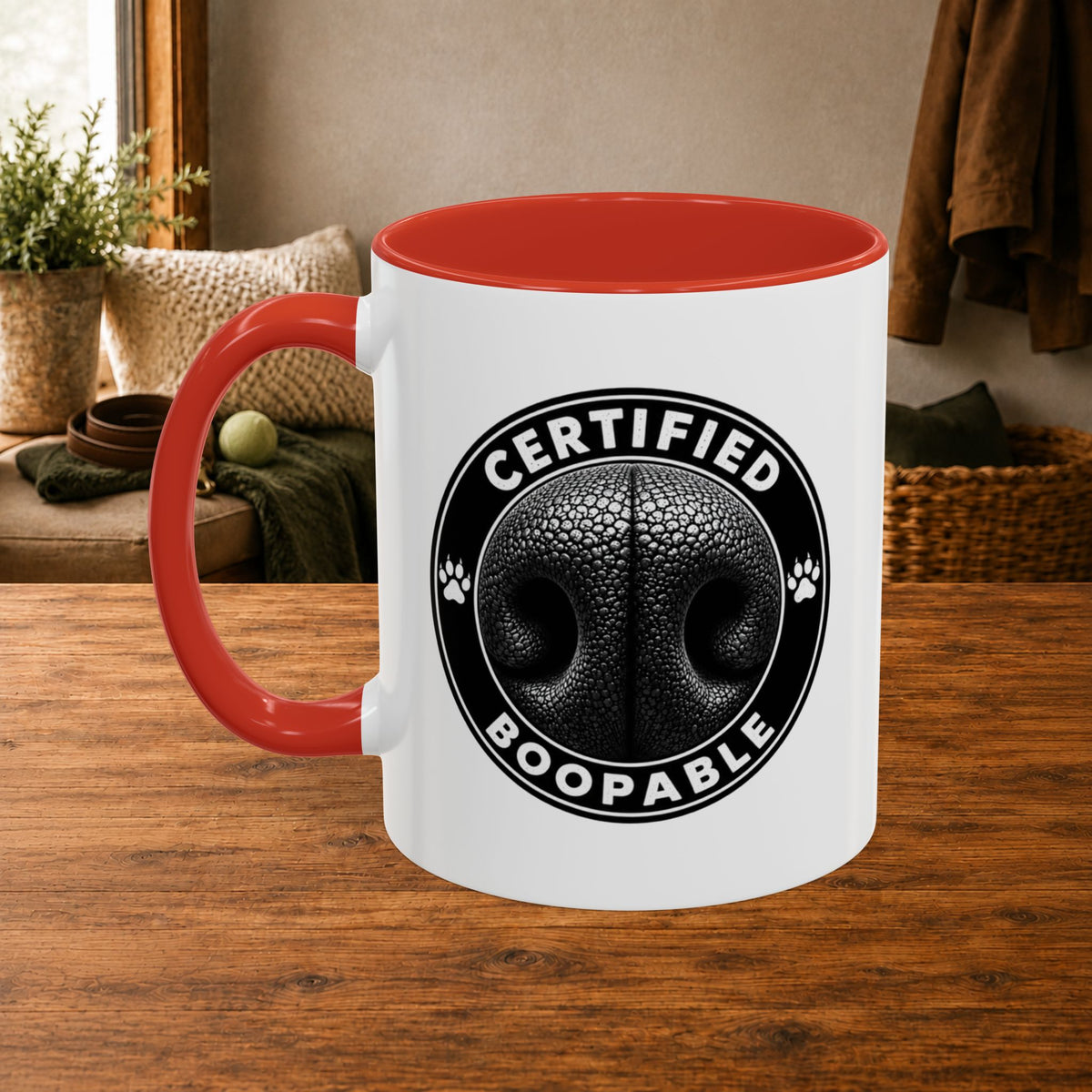 Boopable Chocolate Lab — Coffee Mug 11oz