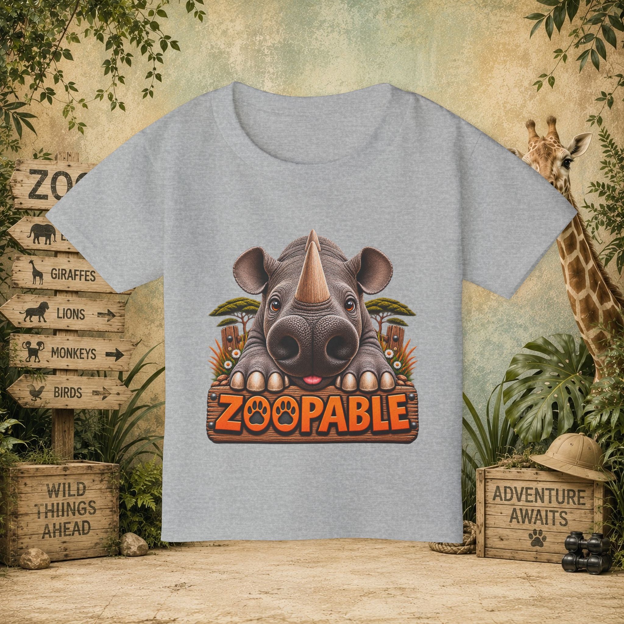 Rhinoceros Zoopable T-shirt