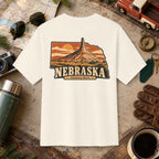 Nebraska State Vintage Tee