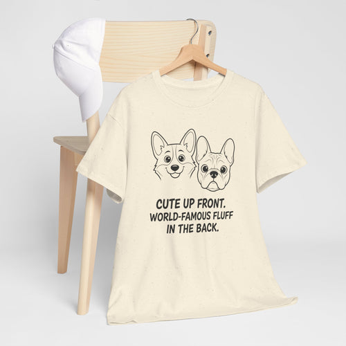 Cute Up Front. World‑Famous Fluff in the Back!