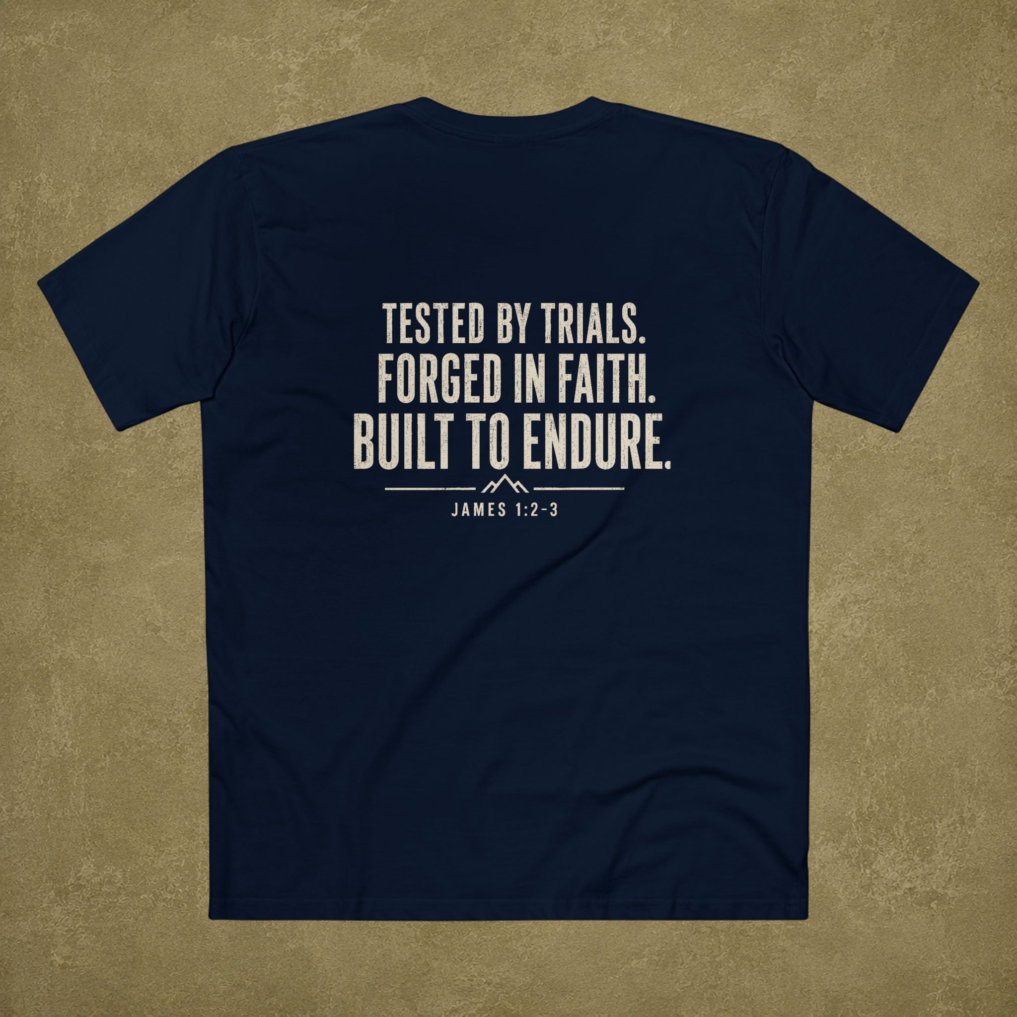 James 1:2-3 Men's T Shirt
