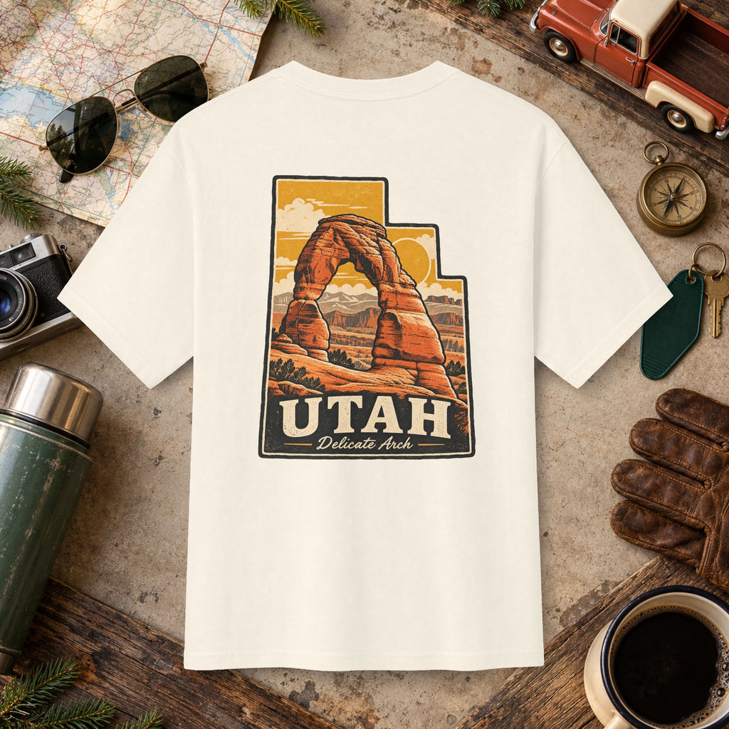 Utah State Vintage Tee