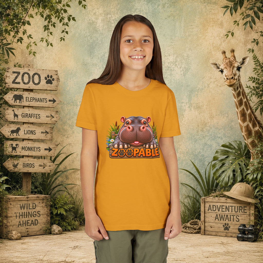 Hippopotamus Zoopable Youth Tee