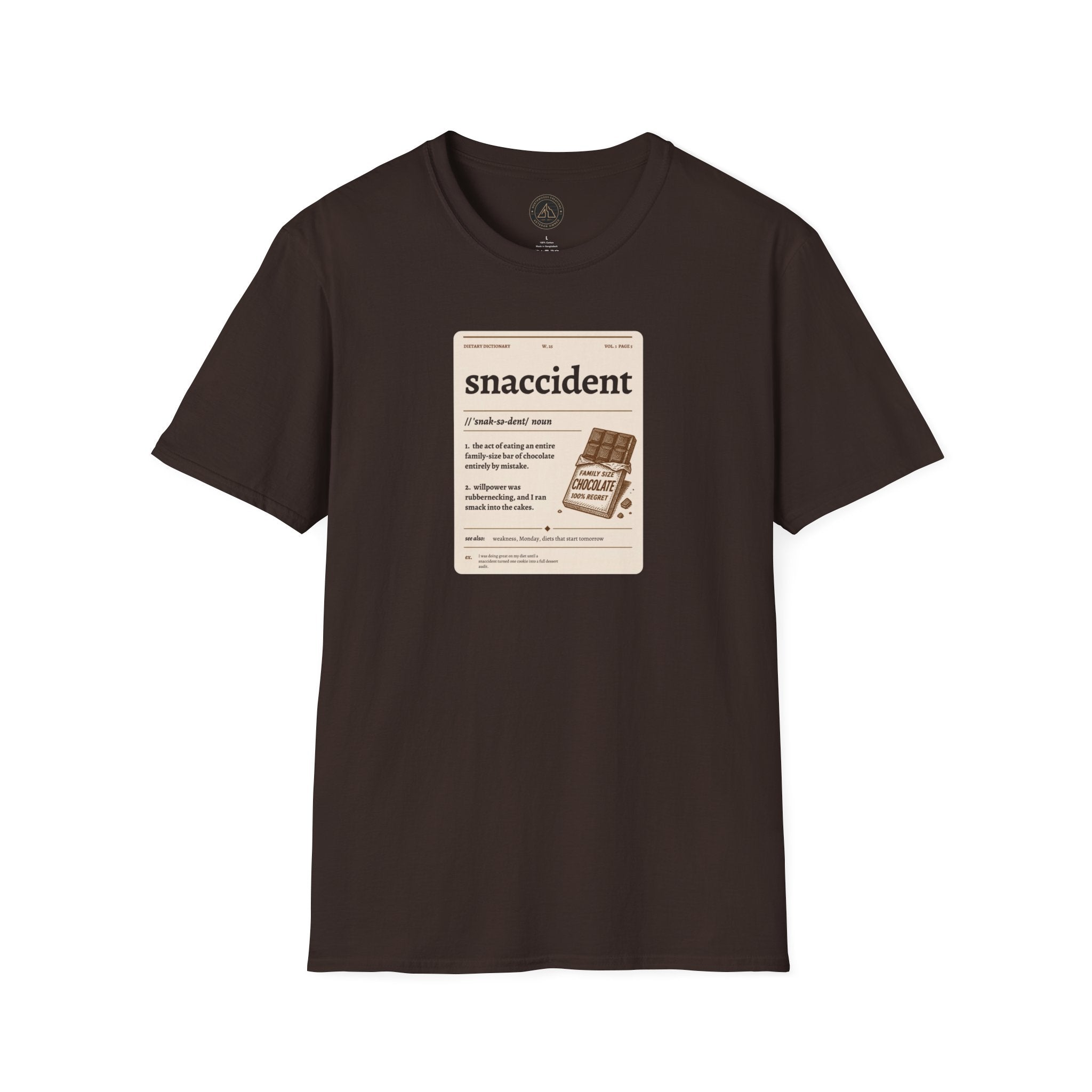 "Snaccident" Diet Life Funny Tee