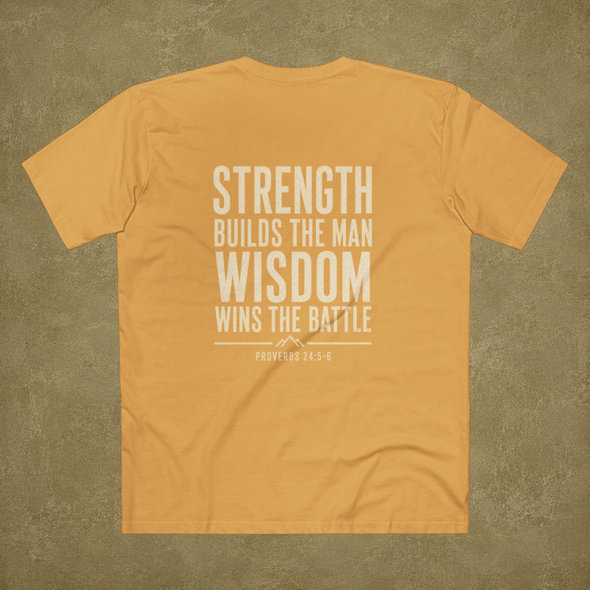 Proverbs 24:5-6 Men's T Shirt