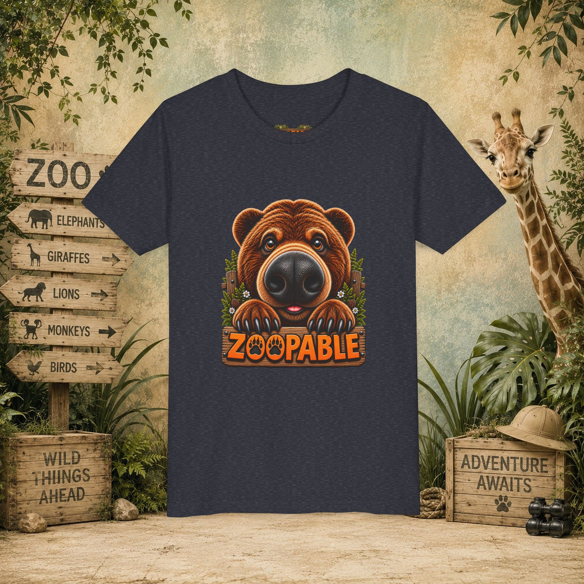 Bear Zoopable Youth Tee