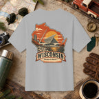 Wisconsin State Vintage Tee