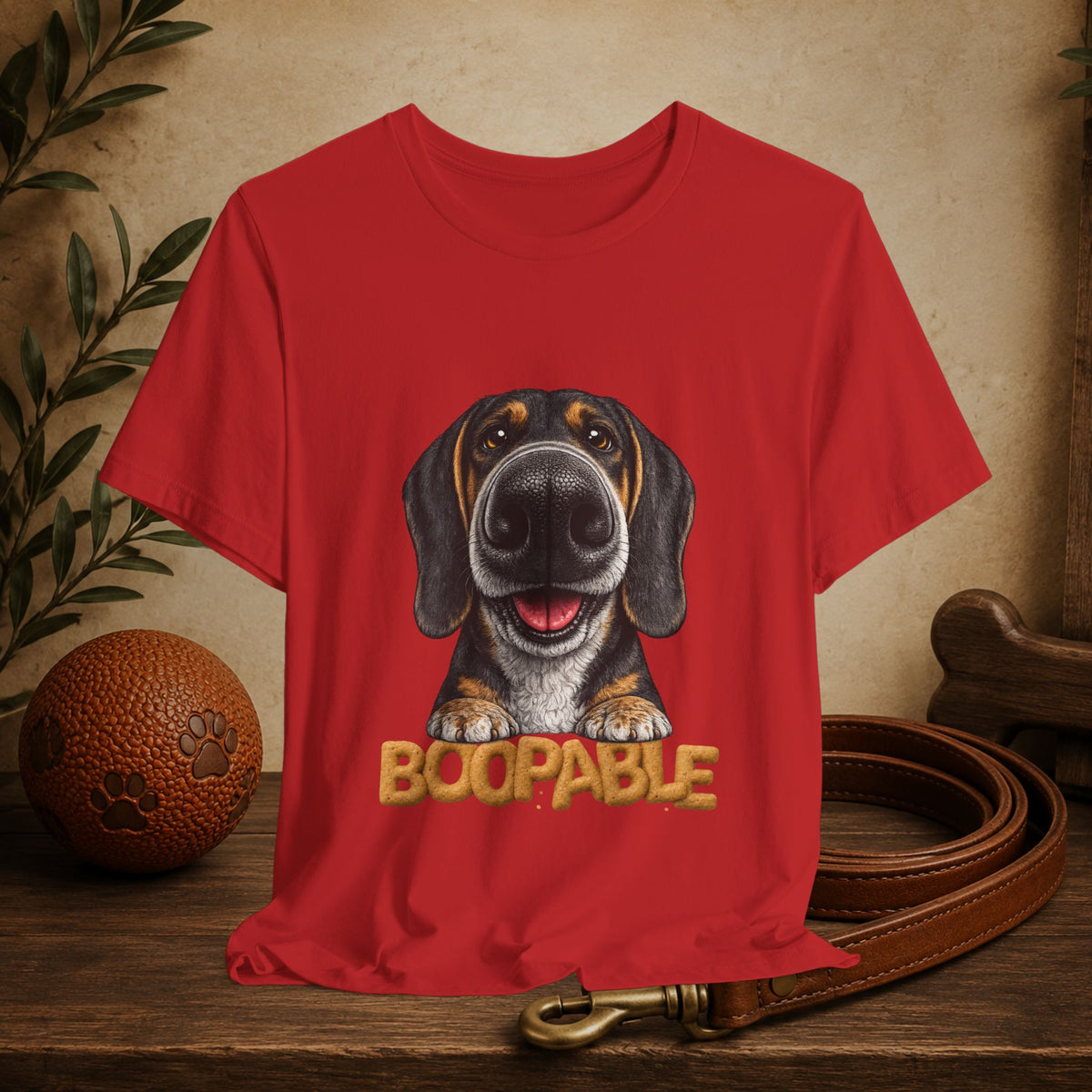 Boopable - Black and Tan Coonhound T-Shirt