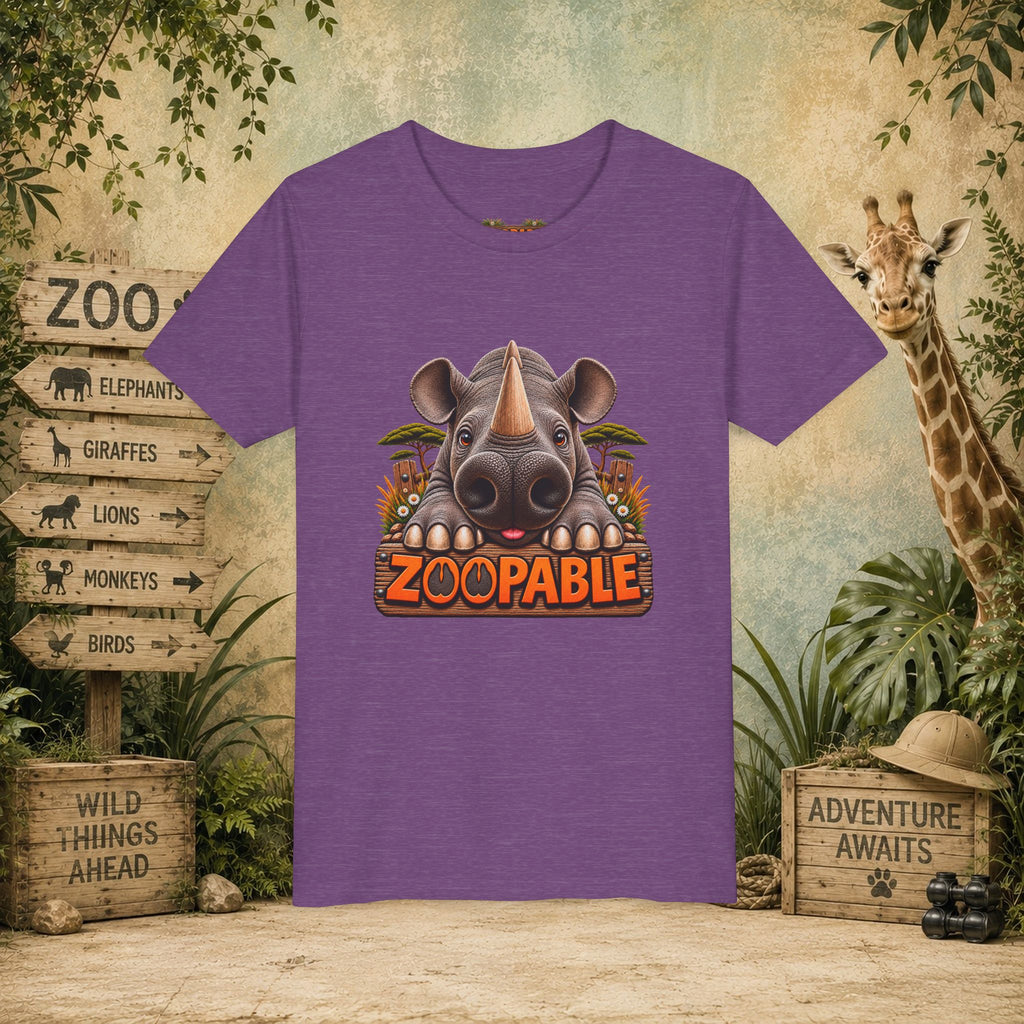 Rhinoceros Zoopable Youth Tee