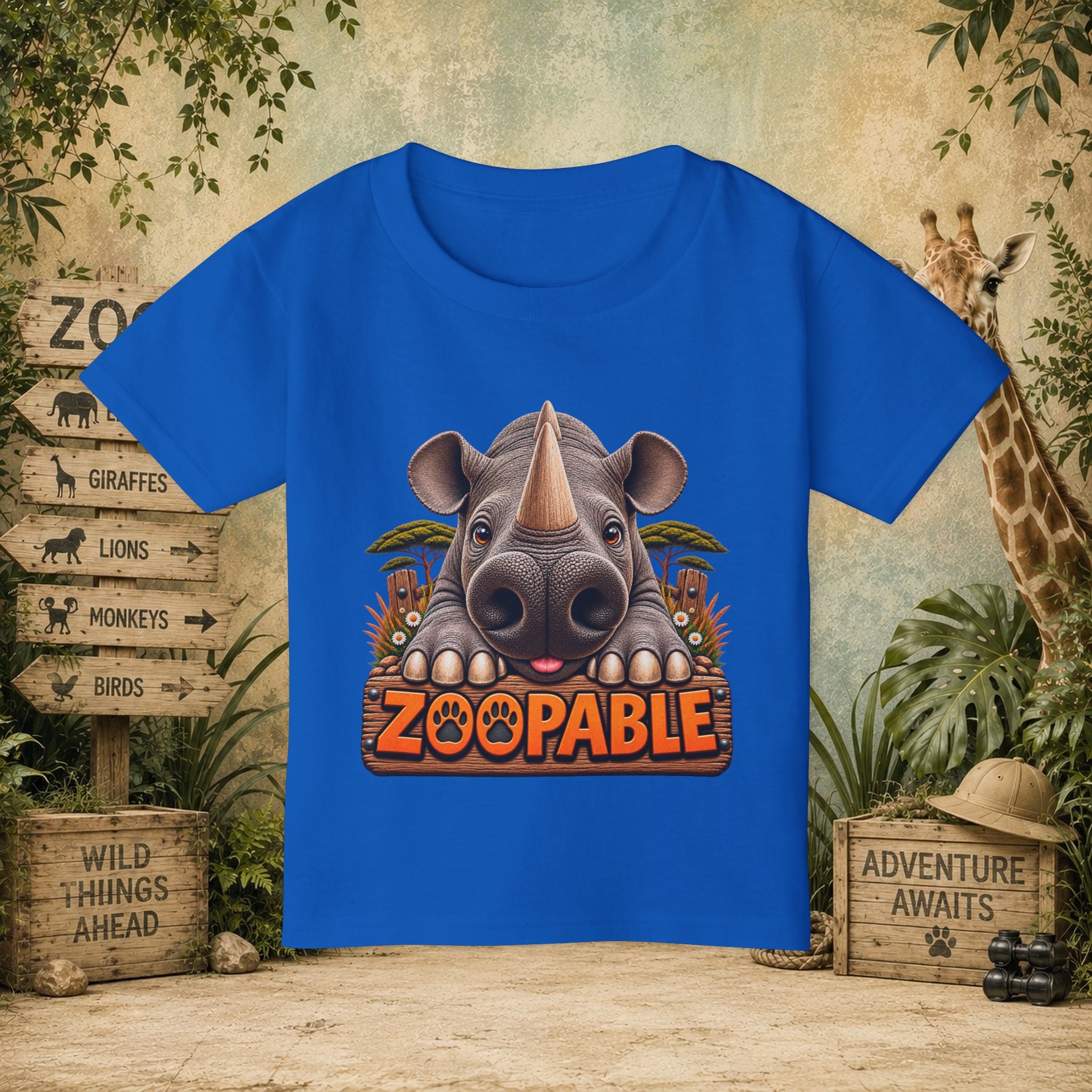 Rhinoceros Zoopable T-shirt