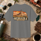 Nebraska State Vintage Tee