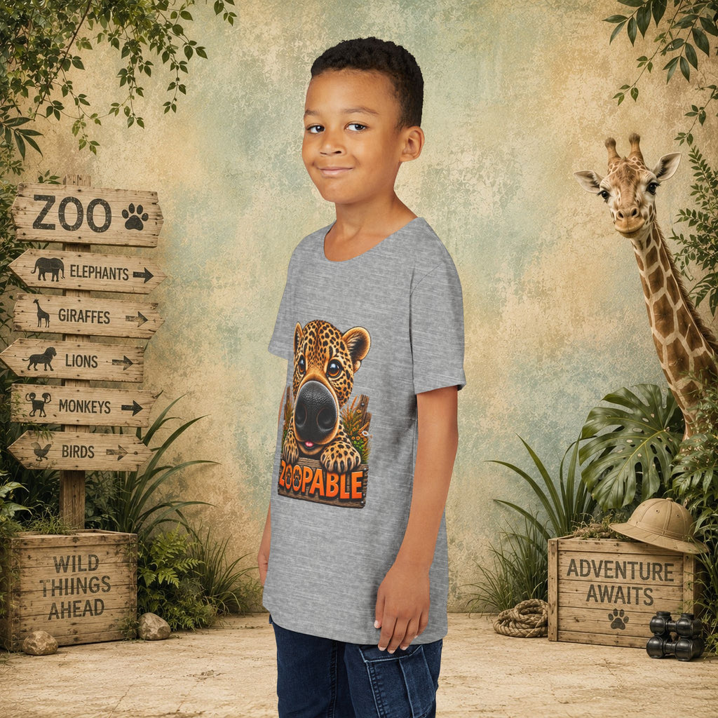 Leopard Zoopable Youth Tee