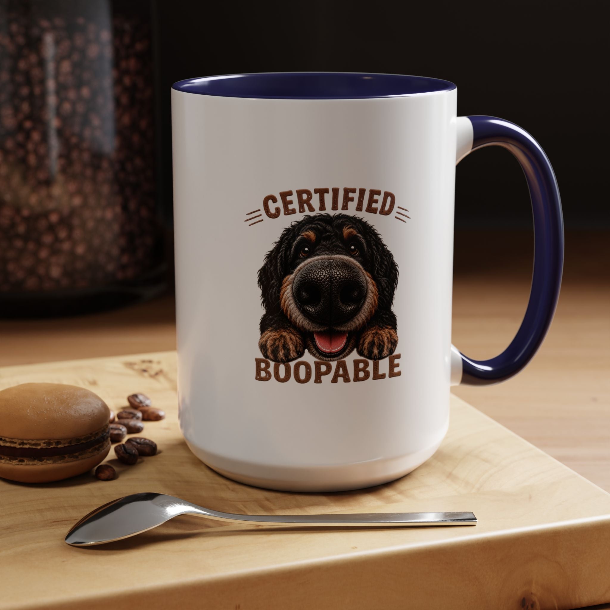 Certified Boopable Bernedoodle —  Coffee Mug 11/15oz