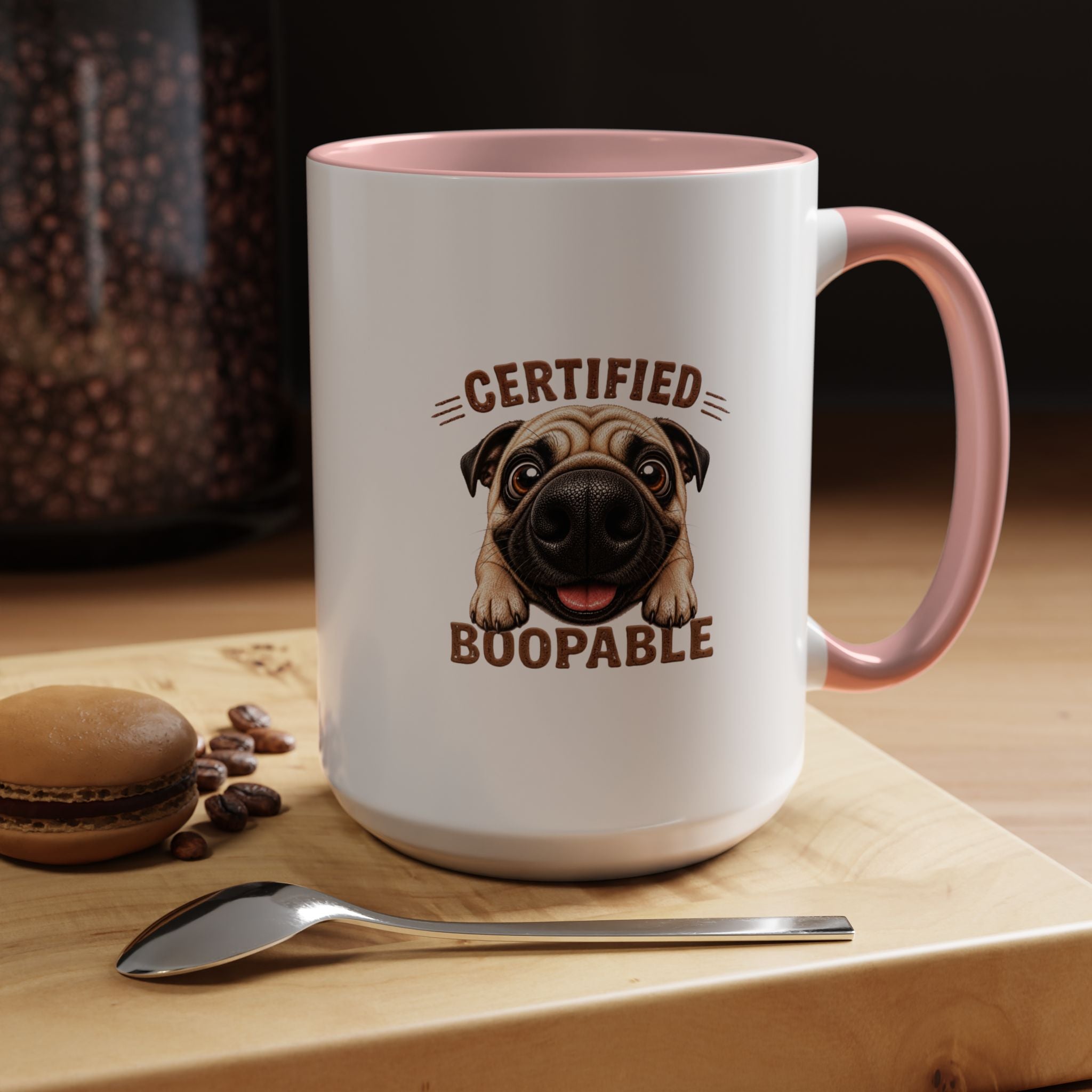 Certified Boopable Pug — Coffee Mug 11/15oz