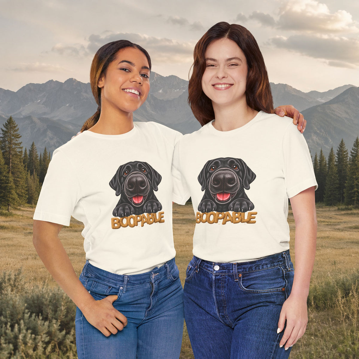 Boopable Black Lab T-Shirt