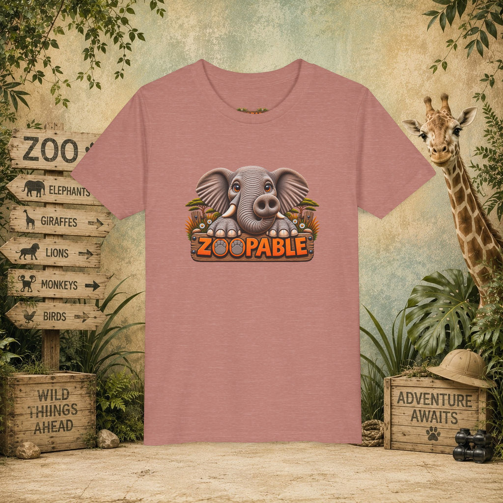 Elephant Zoopable Youth Tee