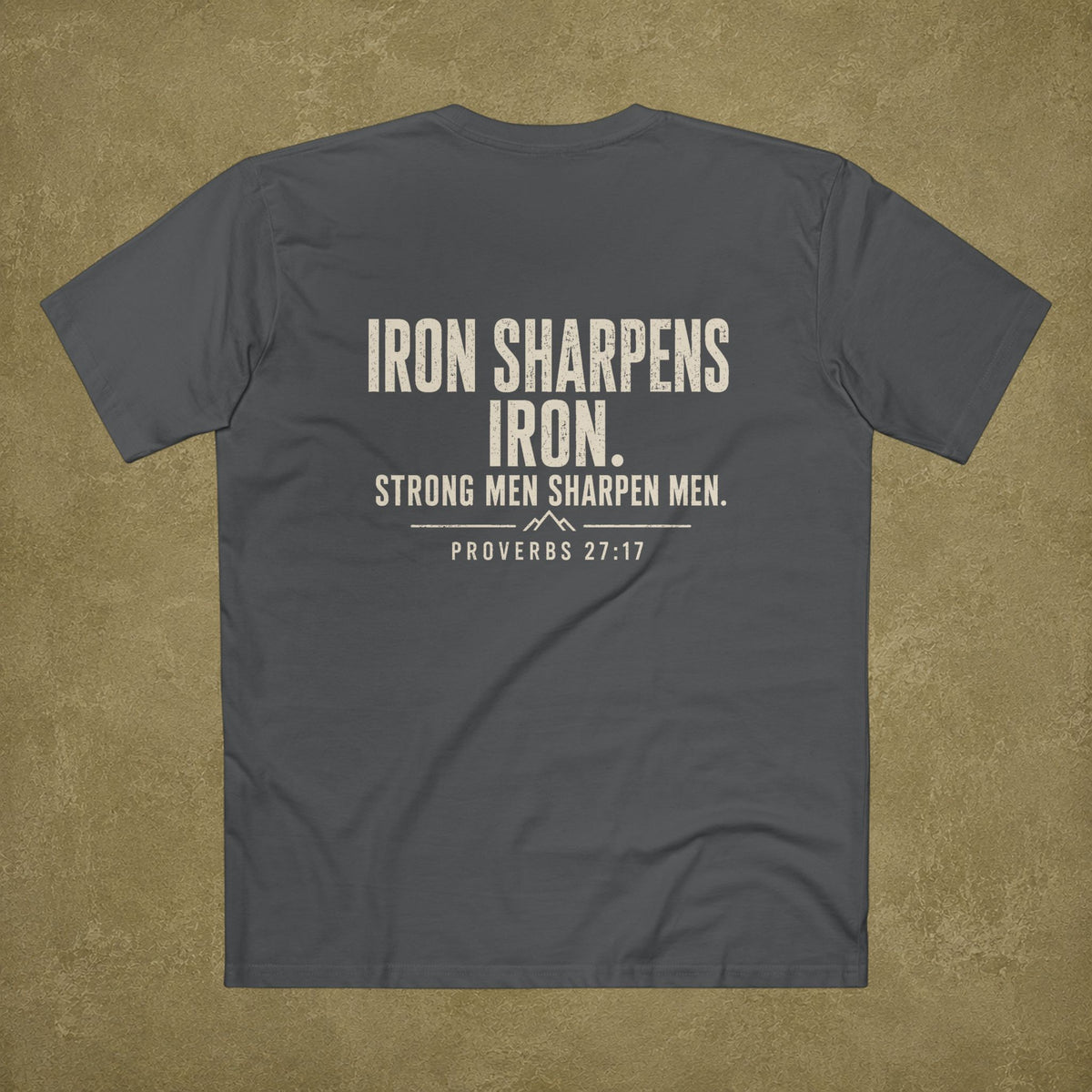 Proverbs 27:17 Men's T Shirt