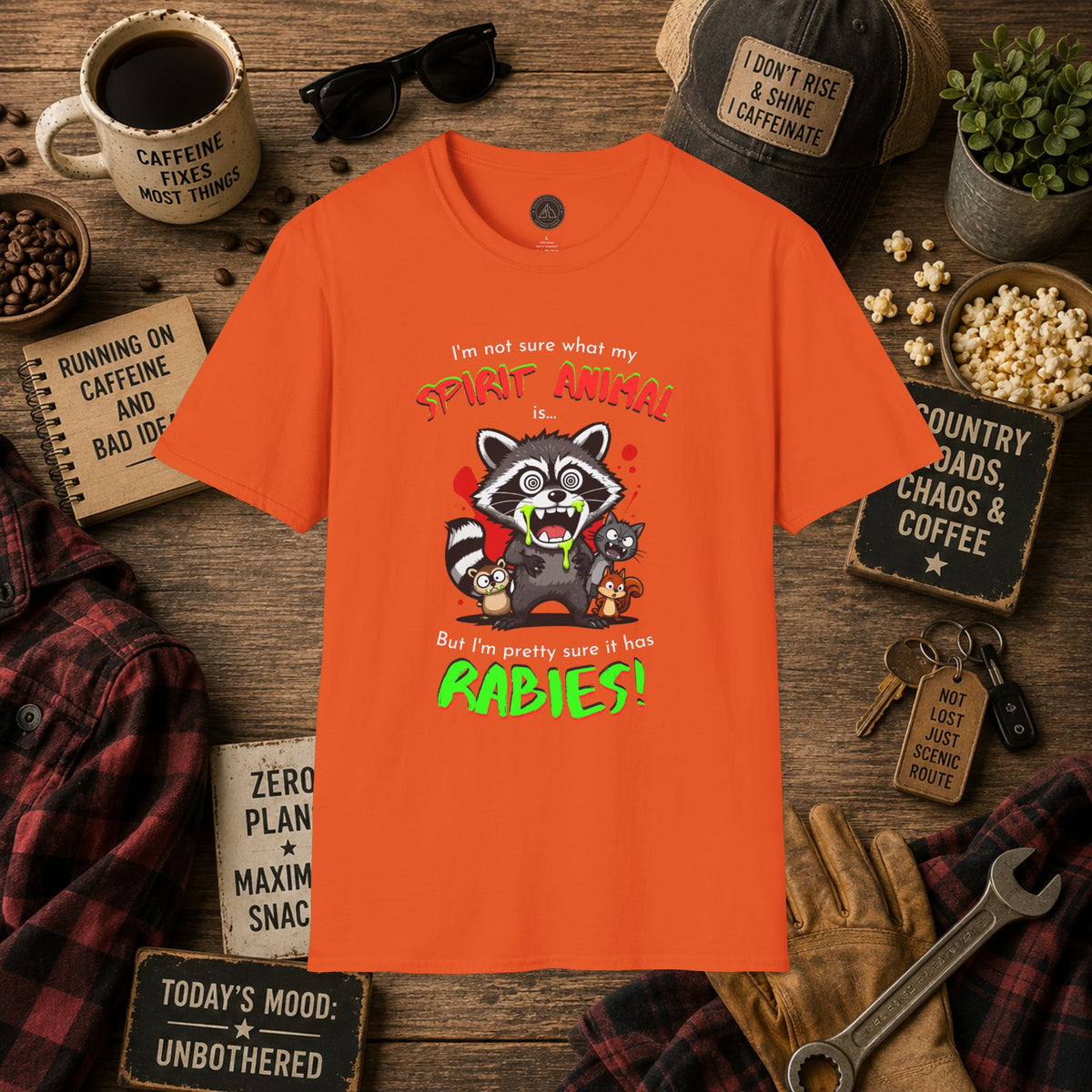 Spirit Animal Babies T-Shirt — Cute Cartoon Wildlife Graphic Tee