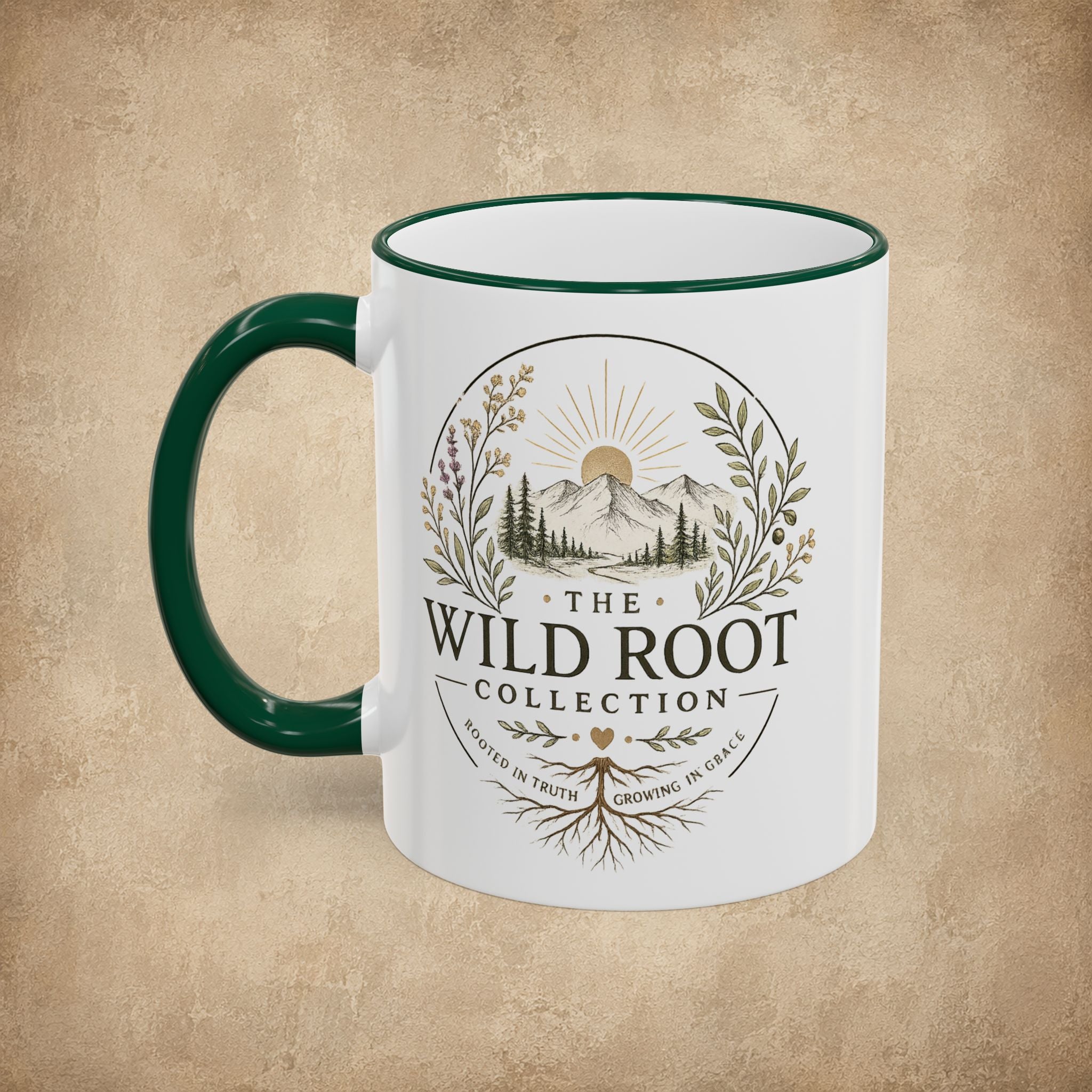 Wild Olive Branch Mug (11oz, 15oz)