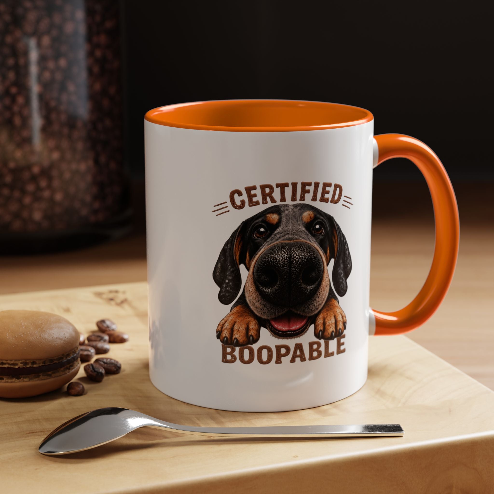 Certified Boopable Blue Tic Hound —  Coffee Mug 11/15oz