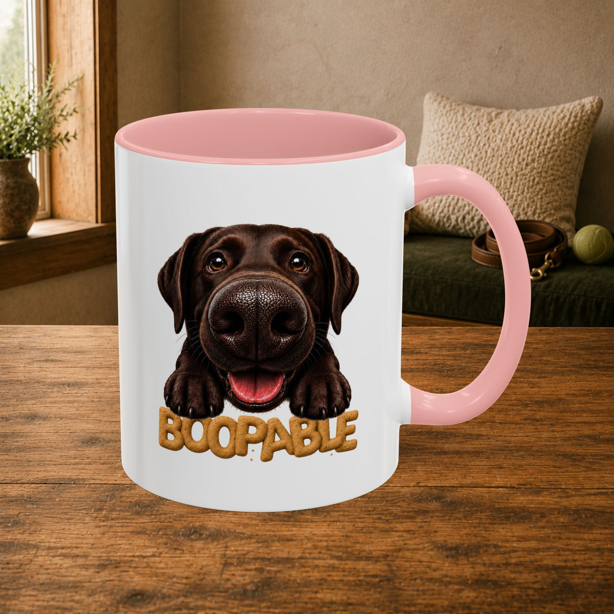 Boopable Chocolate Lab — Coffee Mug 11oz