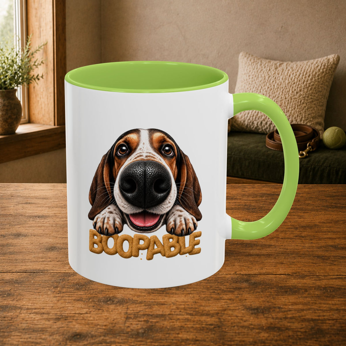 Boopable Basset Hound — Coffee Mug 11oz