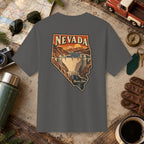 Nevada State Vintage Tee