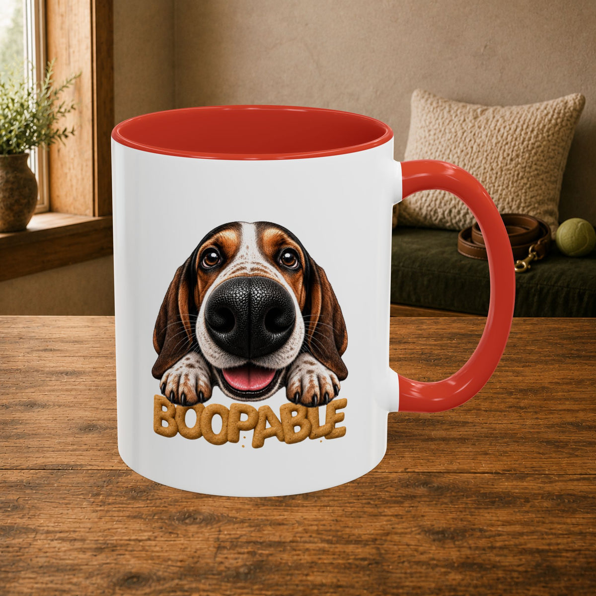 Boopable Basset Hound — Coffee Mug 11oz