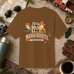 Massachusetts State Vintage Tee