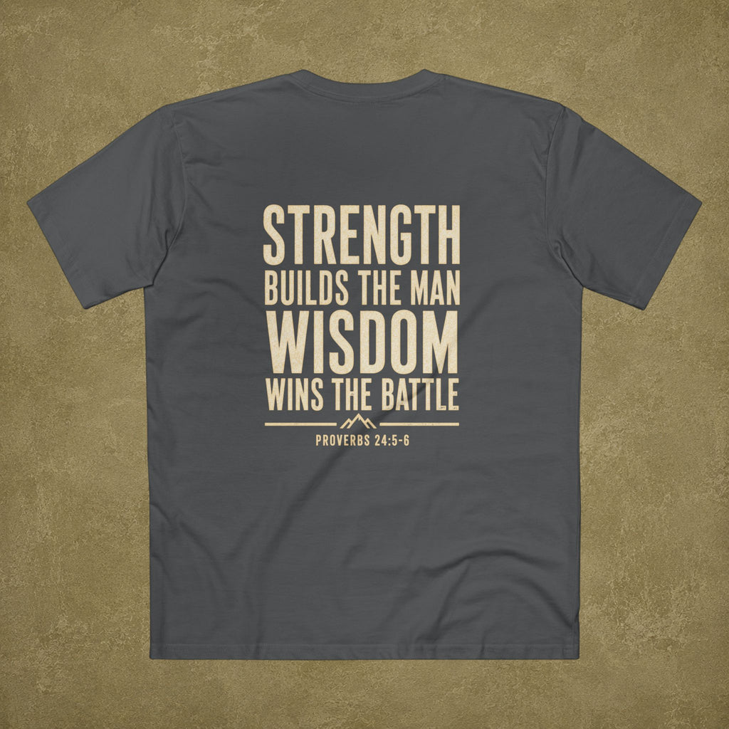 Proverbs 24:5-6 Men's T Shirt