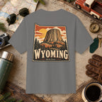 Wyoming State Vintage Tee