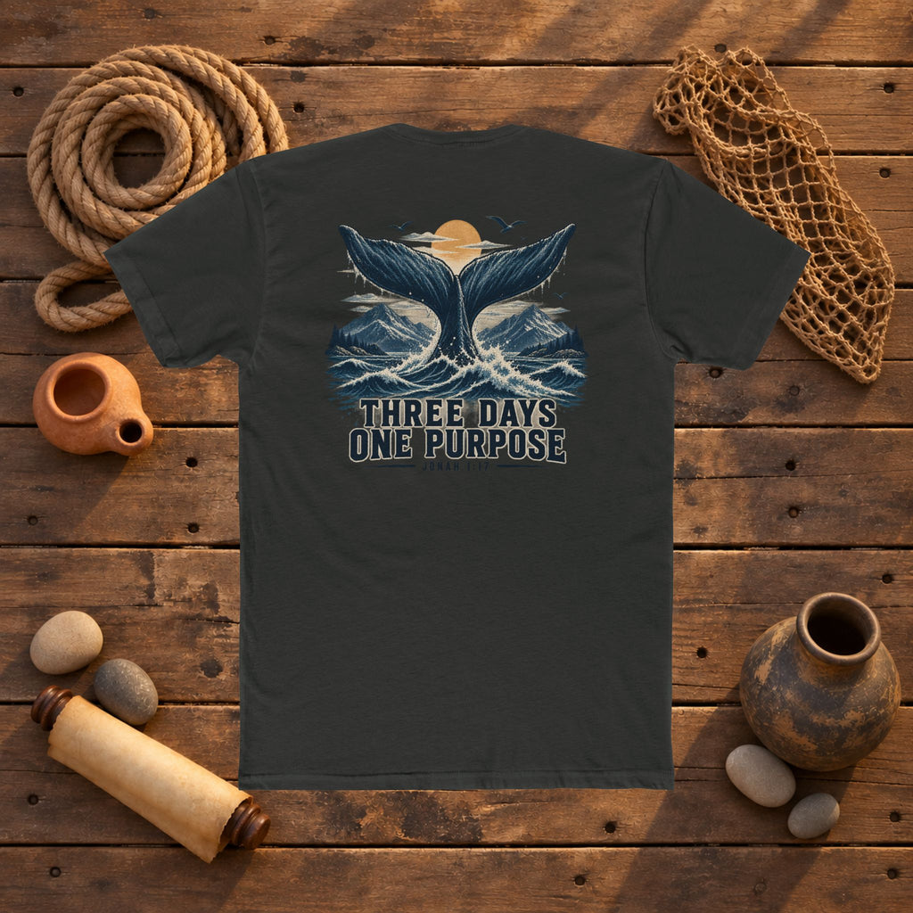 UNSHAKEN - Jonah 1:17 T-Shirt