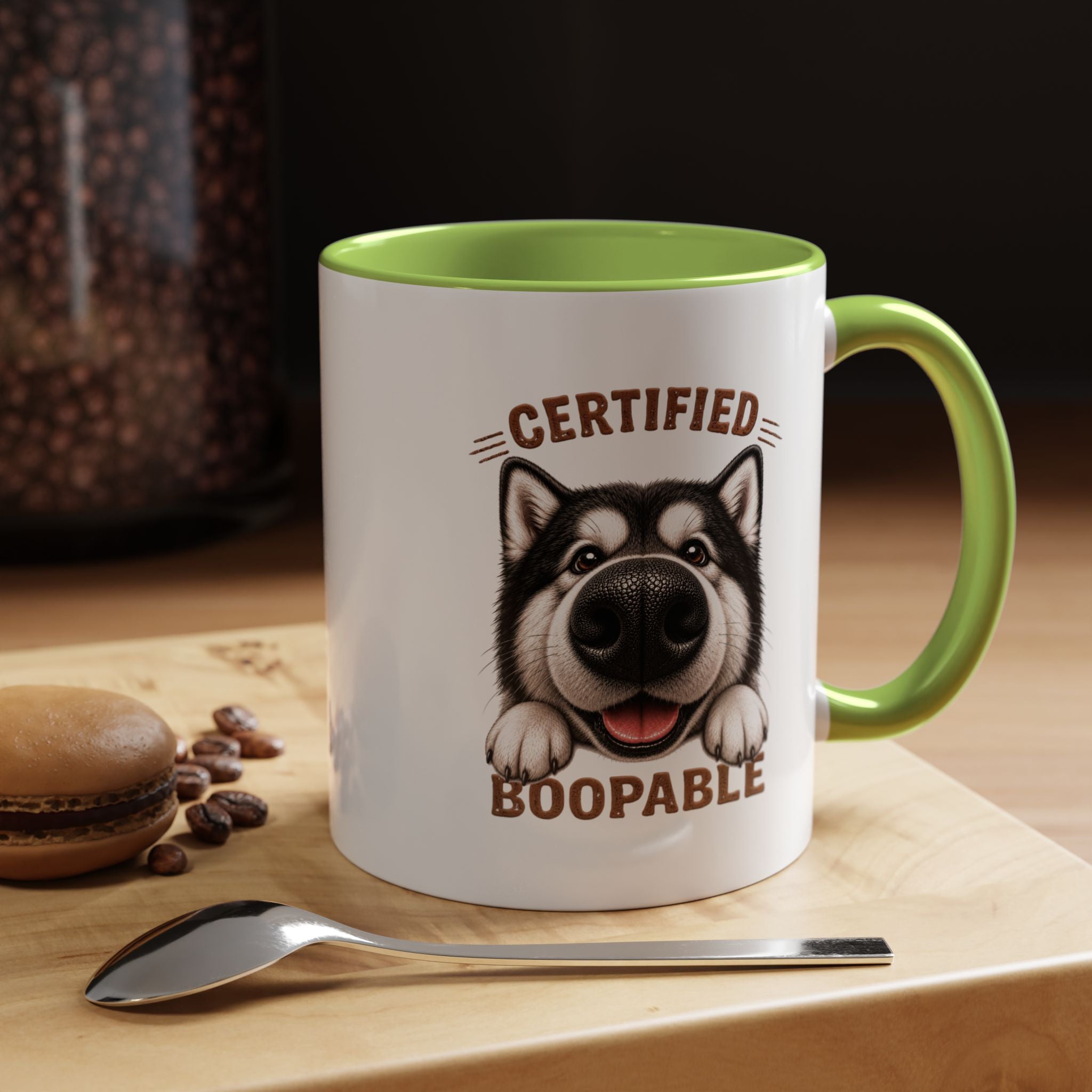 Certified Boopable Alaskan Malamute — Coffee Mug 11/15oz